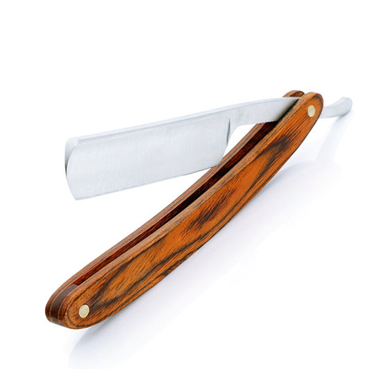 Brici cu mâner de lemn